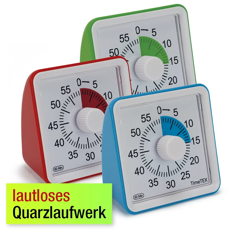 TimeTEX Zeitdauer-Uhr "lautlos" compact