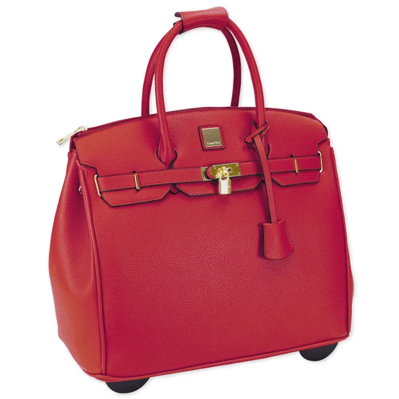 TimeTEX Handtaschen-Trolley "Bella", rot