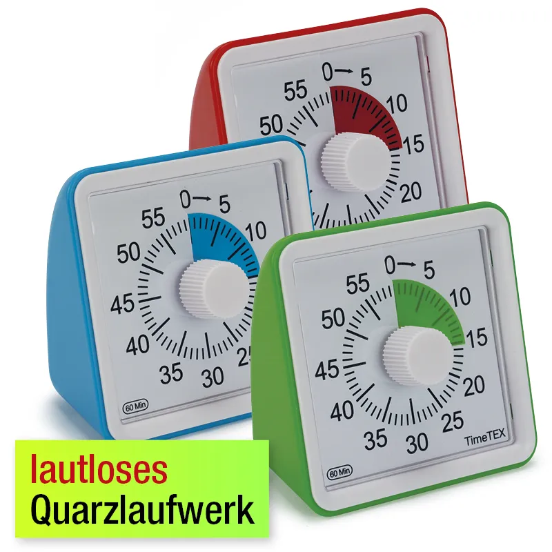 TimeTEX Zeitdauer-Uhr "lautlos" compact