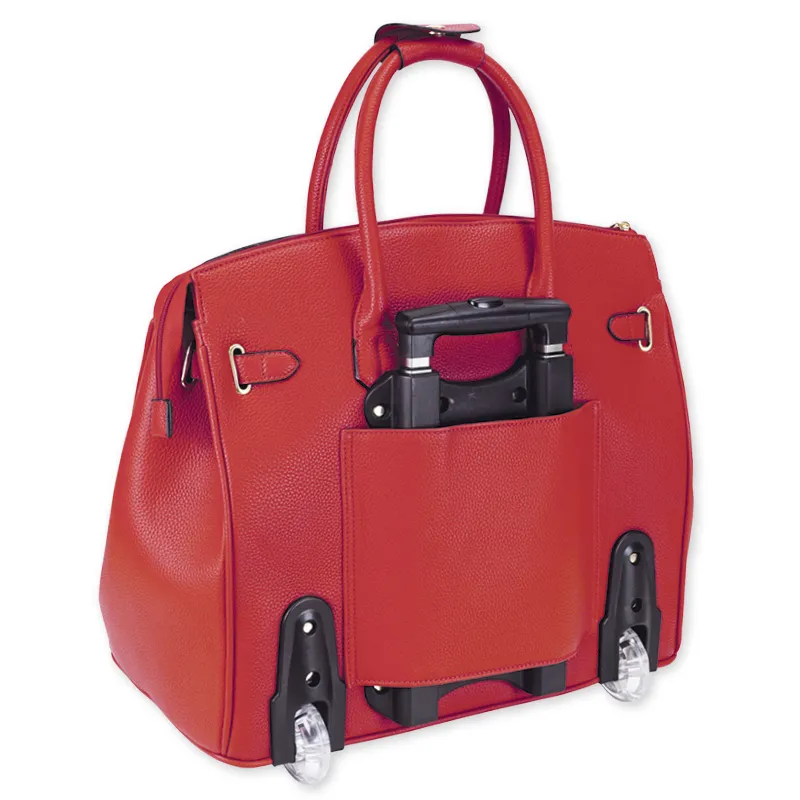 TimeTEX Handtaschen-Trolley "Bella", rot