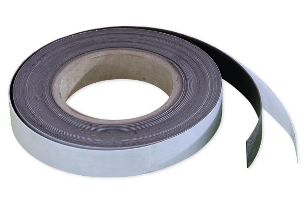 Magnet-Streifen selbstklebend, 20 mm, 1 m