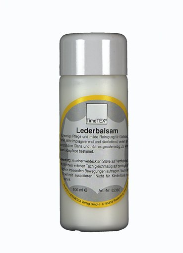 TimeTEX Lederbalsam für Glattleder, 100 ml